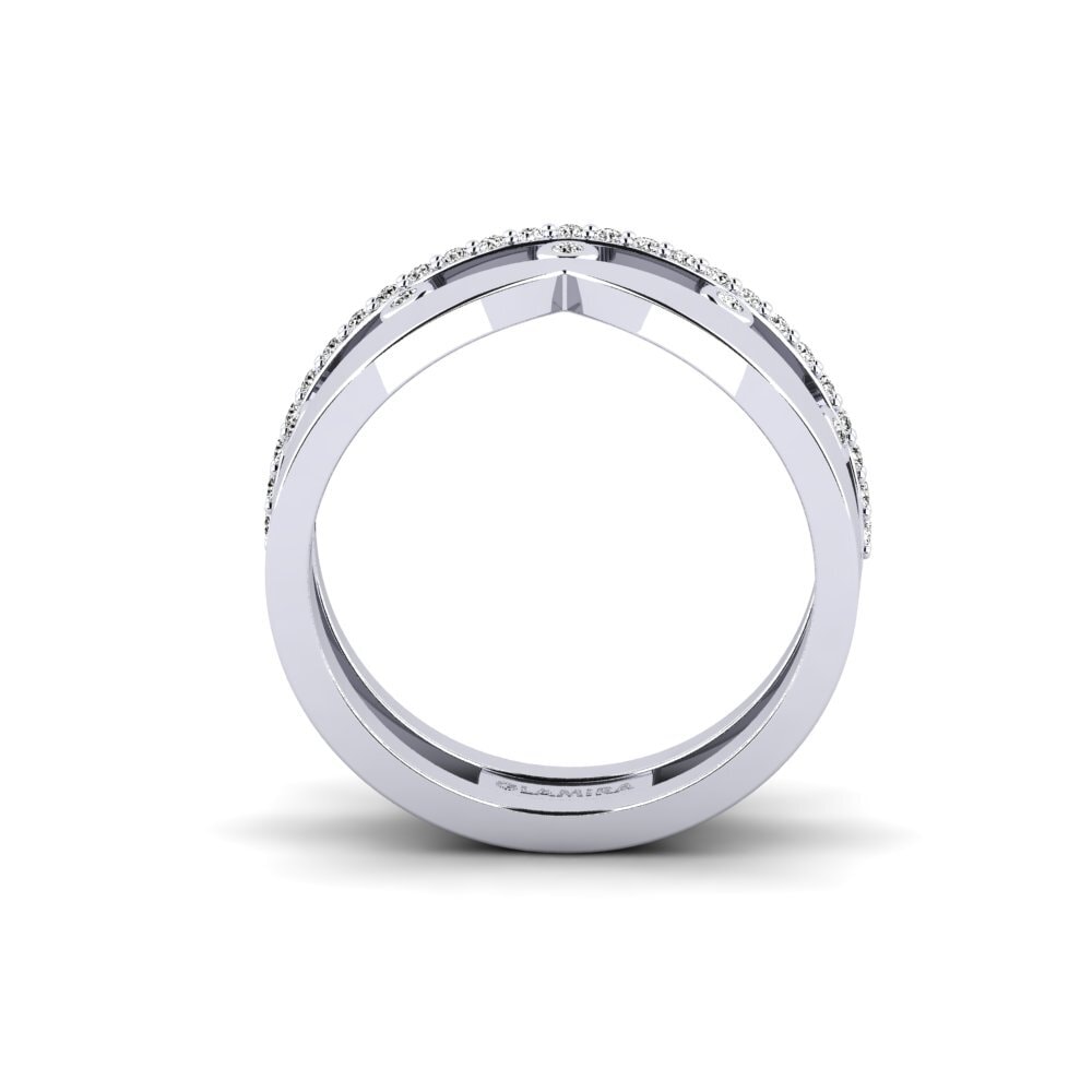 Moissanite Anel Rumia
