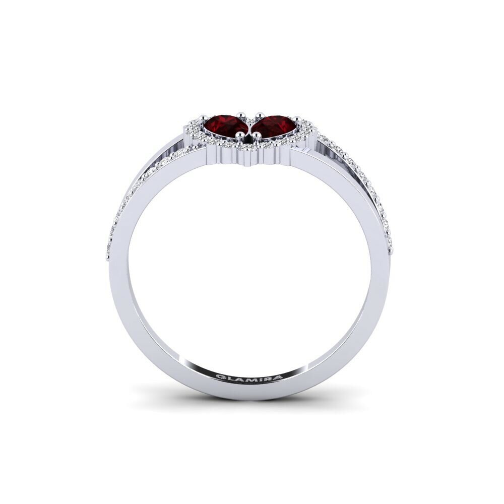 Grenat Bague Santorinis