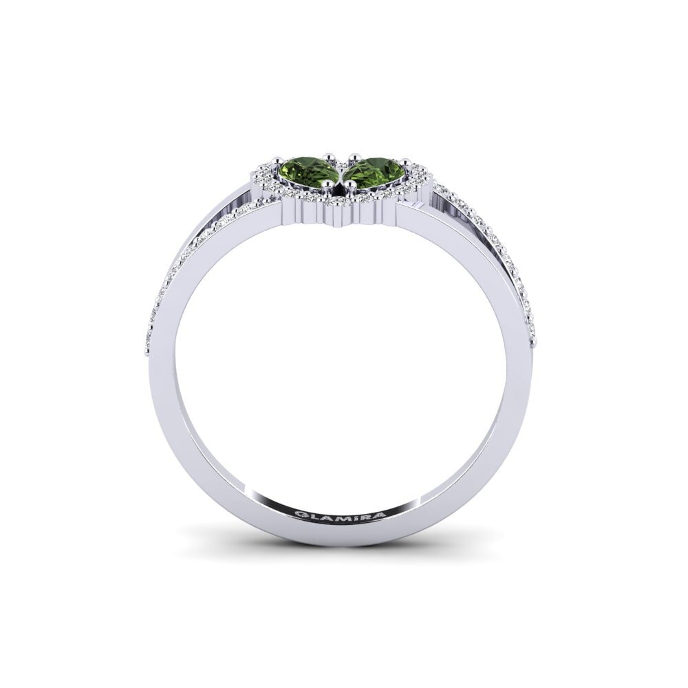 Green Sapphire Ring Santorinis