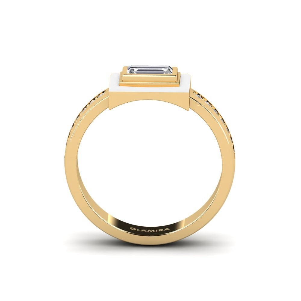 Gelbgold 585 Ring Serce