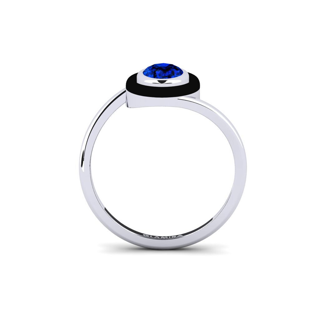 Saphir (im Labor gezüchtet) Ring Sifnoxa