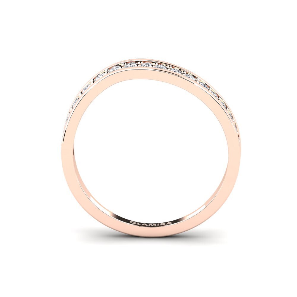 14ct Rose Gold Ring Syros