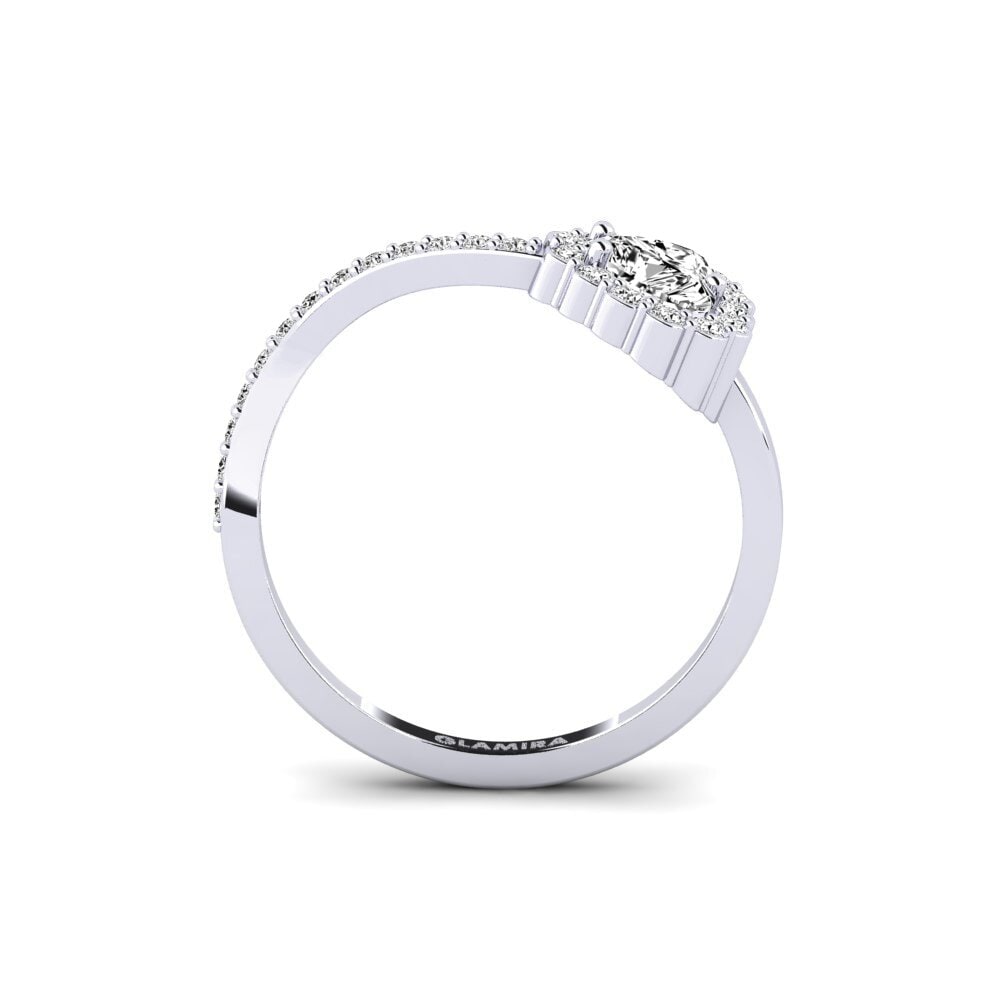 Moissanite Anel Theras