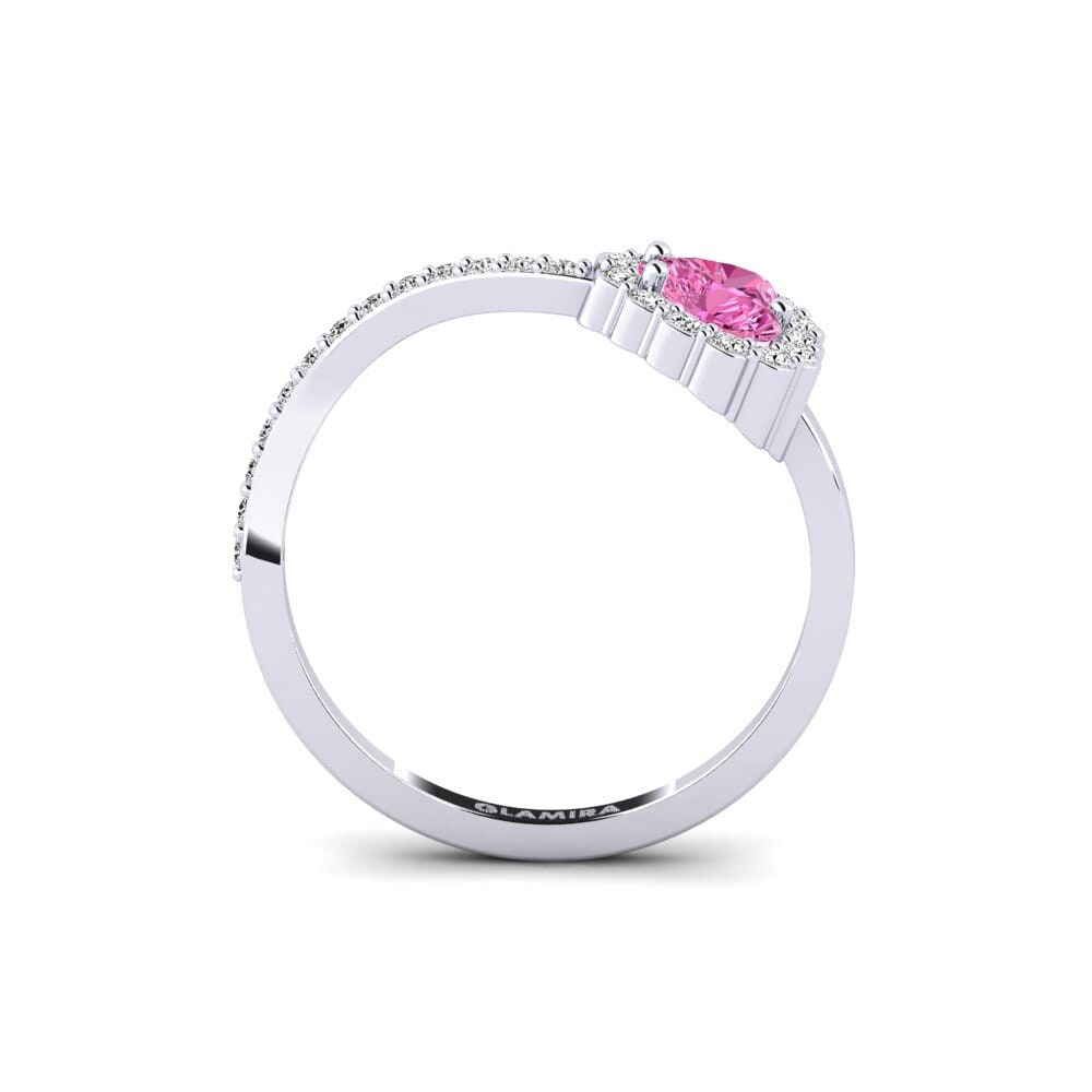 Pink Topaz Ring Theras