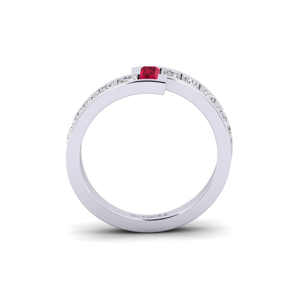 Ruby Engagement Ring Tull