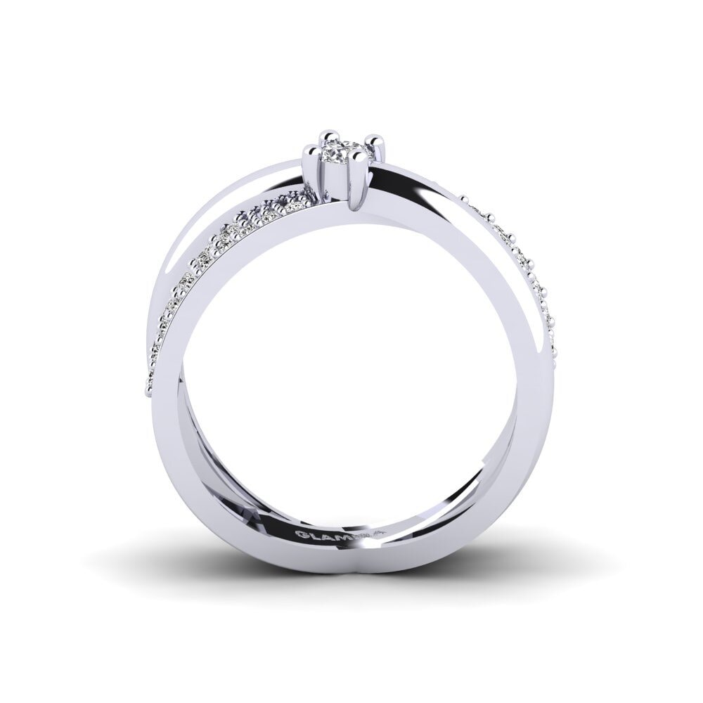 Moissanite Anel Underlying
