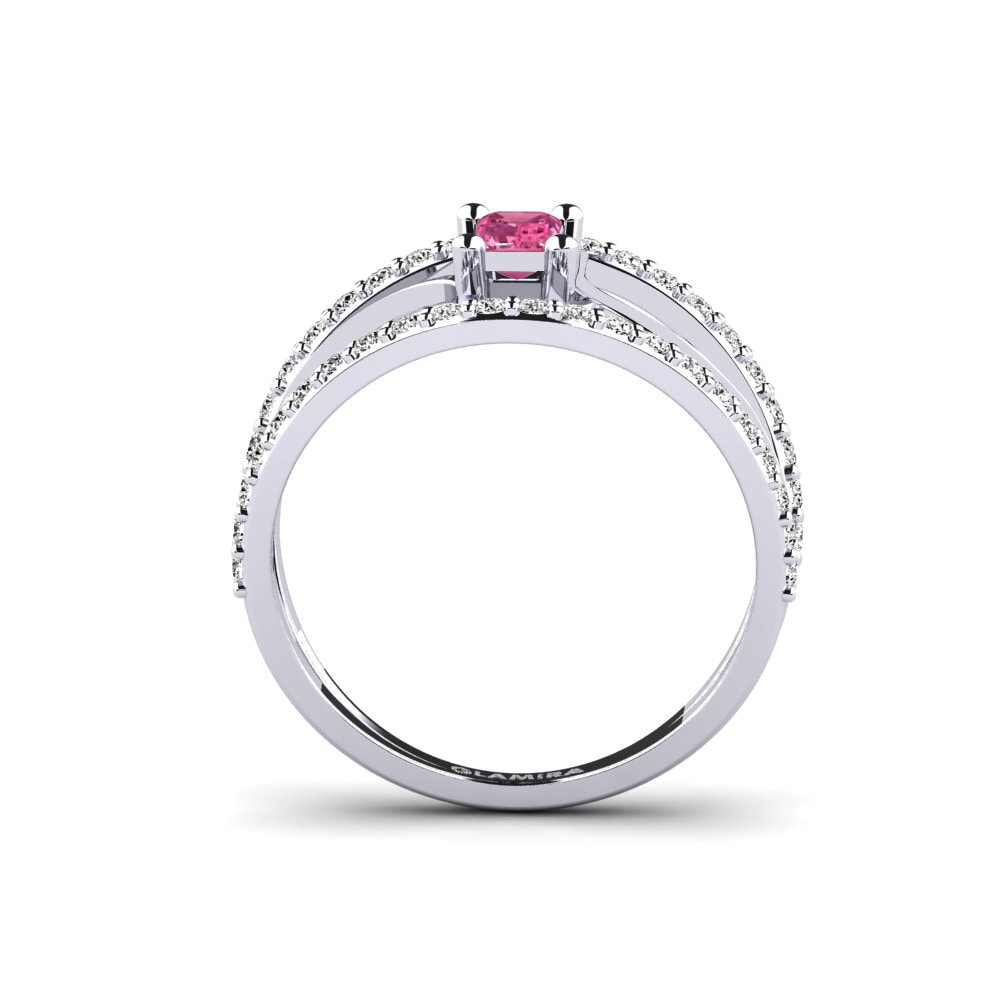 Rosa Turmalin Ring Bourges