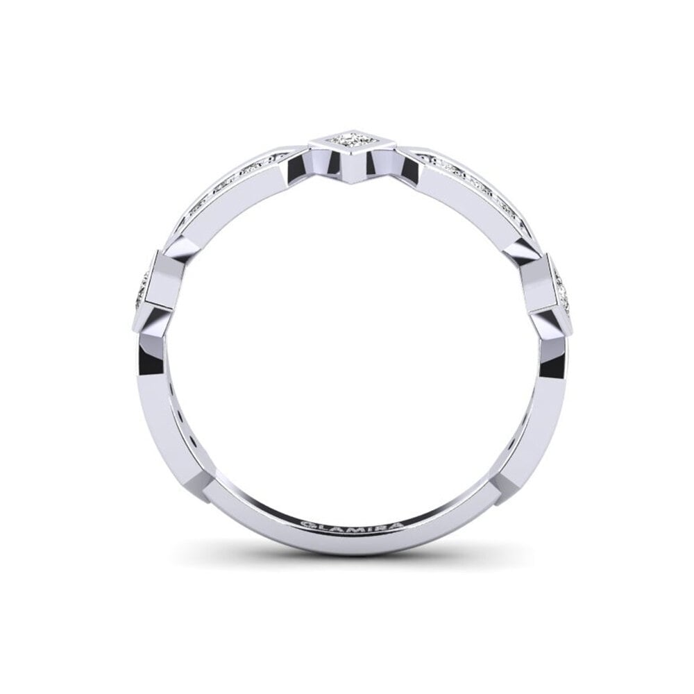 Moissanite Anel Sarles