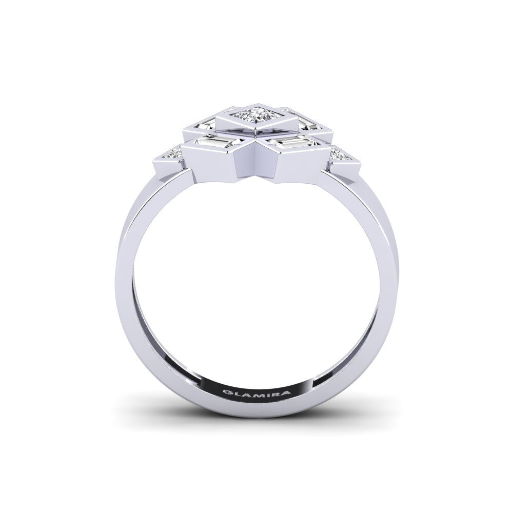 Moissanite Anel Strategical