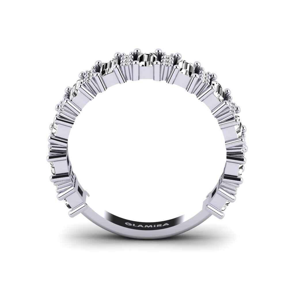 Moissanite Anel Unattached