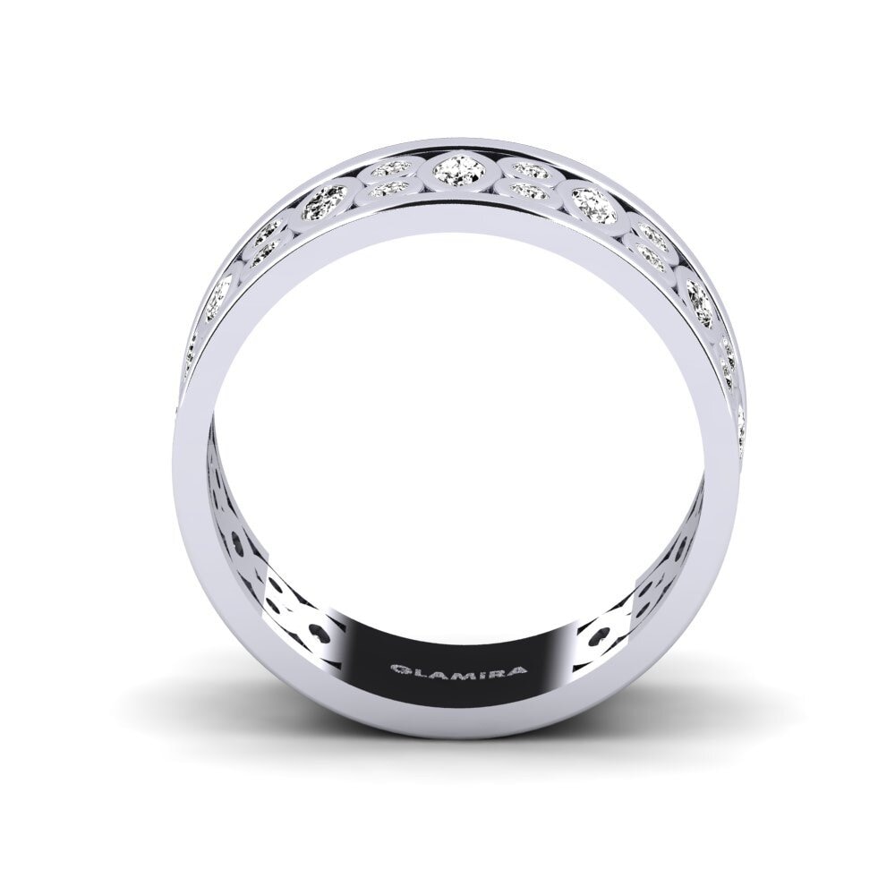 Moissanite Anel Underlie