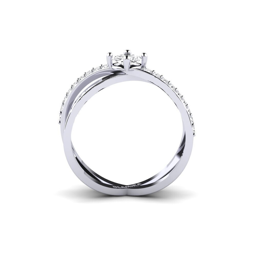 White sapphire Ring Unmotivated