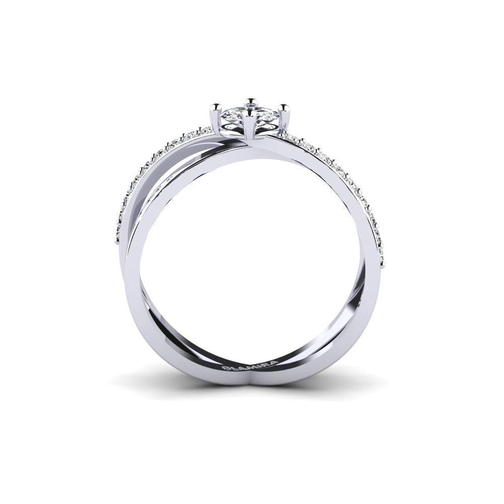 Moissanite Anel Unmotivated