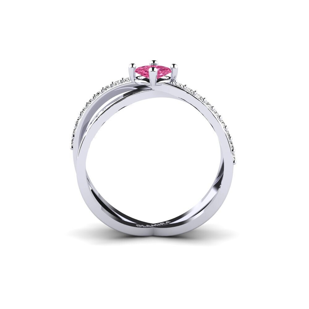 Rosa Turmalin Ring Unmotivated