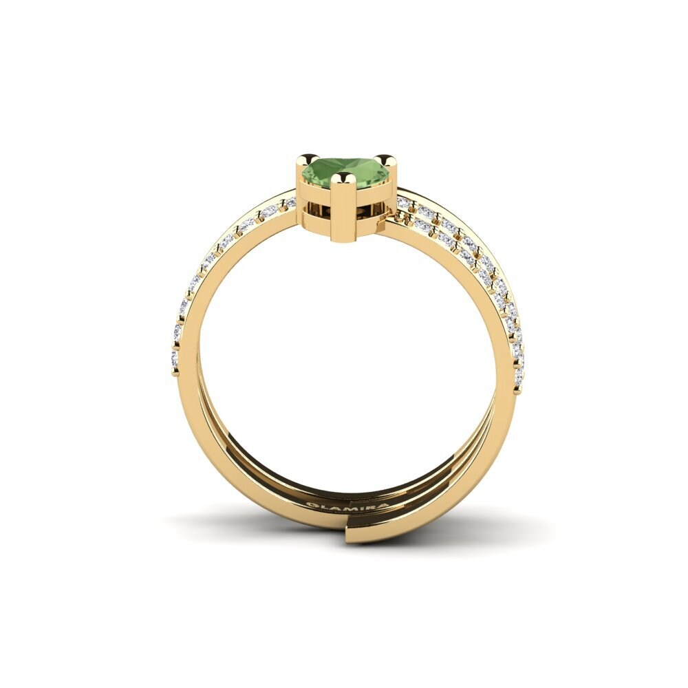 Green Sapphire Ring Vertou