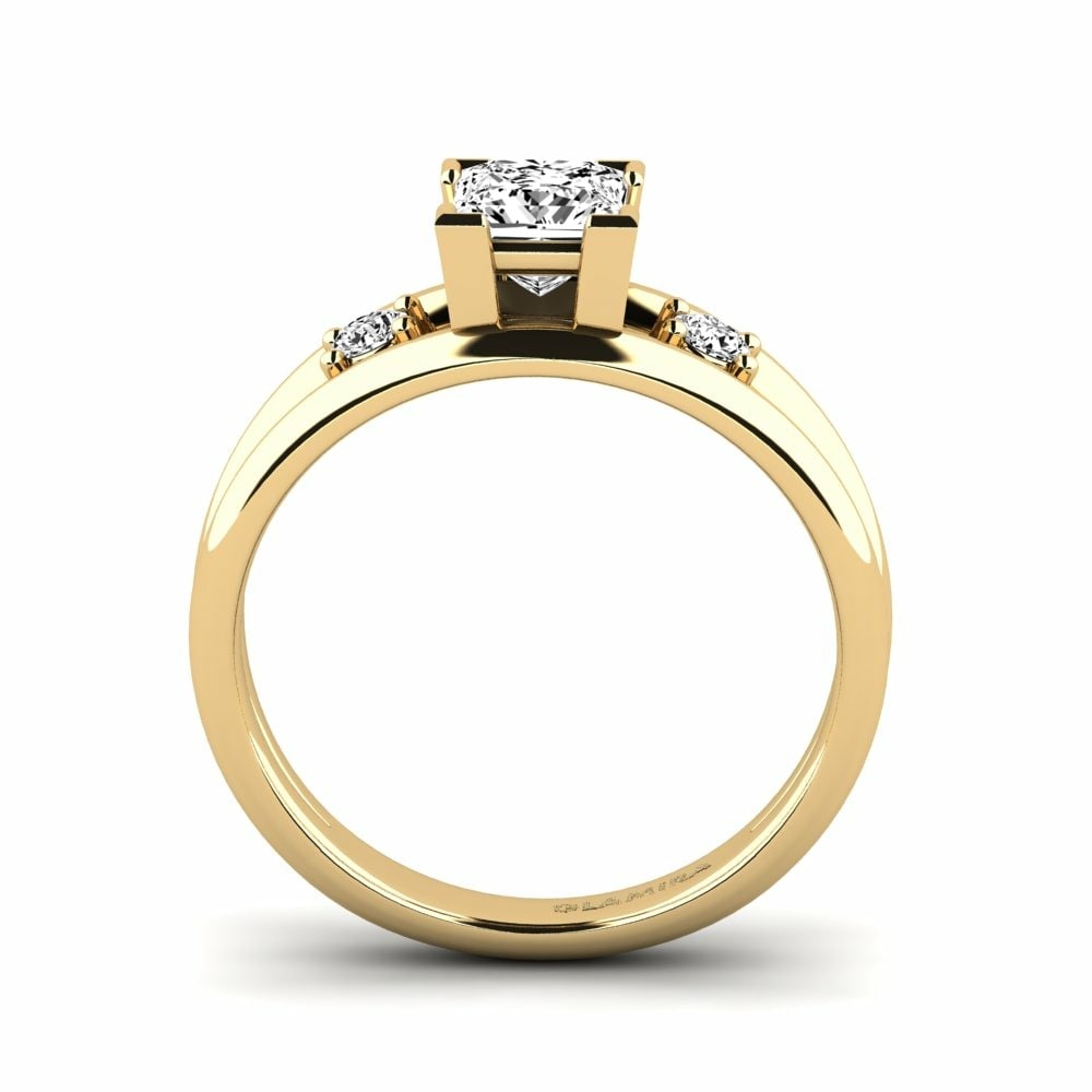 Princess Engagement Ring Bron
