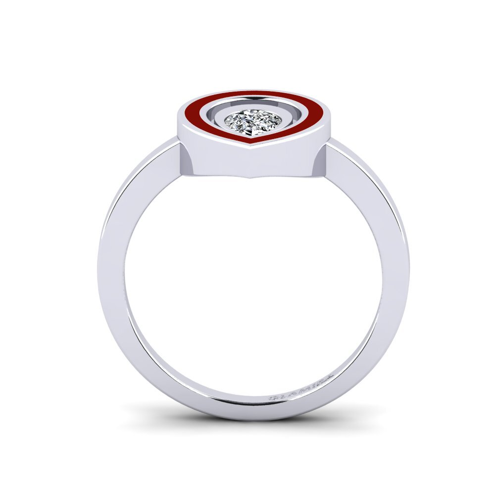 Weißgold 750 Ring Cabal