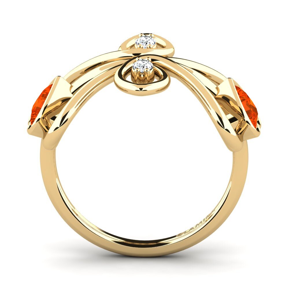 Fire Opal Ring Leoca