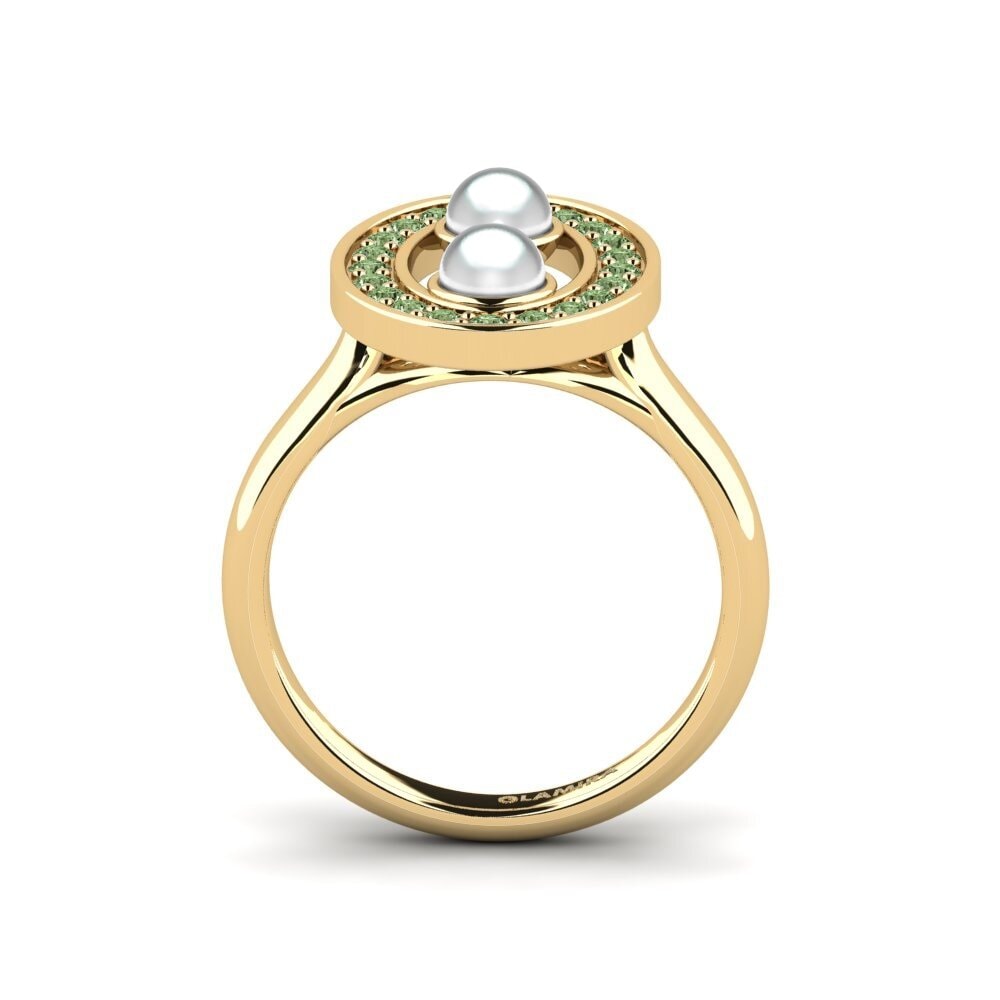 Green Diamond Ring Matildia