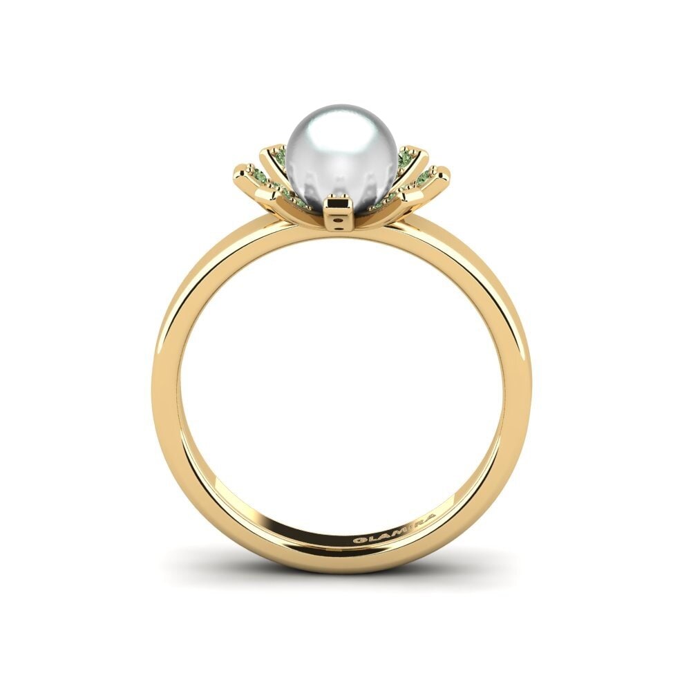 Green Diamond Ring Meald
