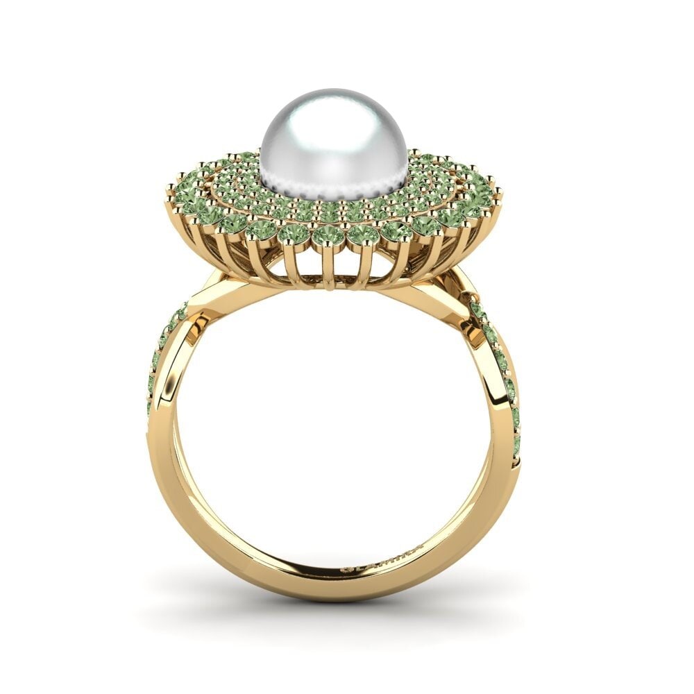 Green Diamond Ring Rigeati