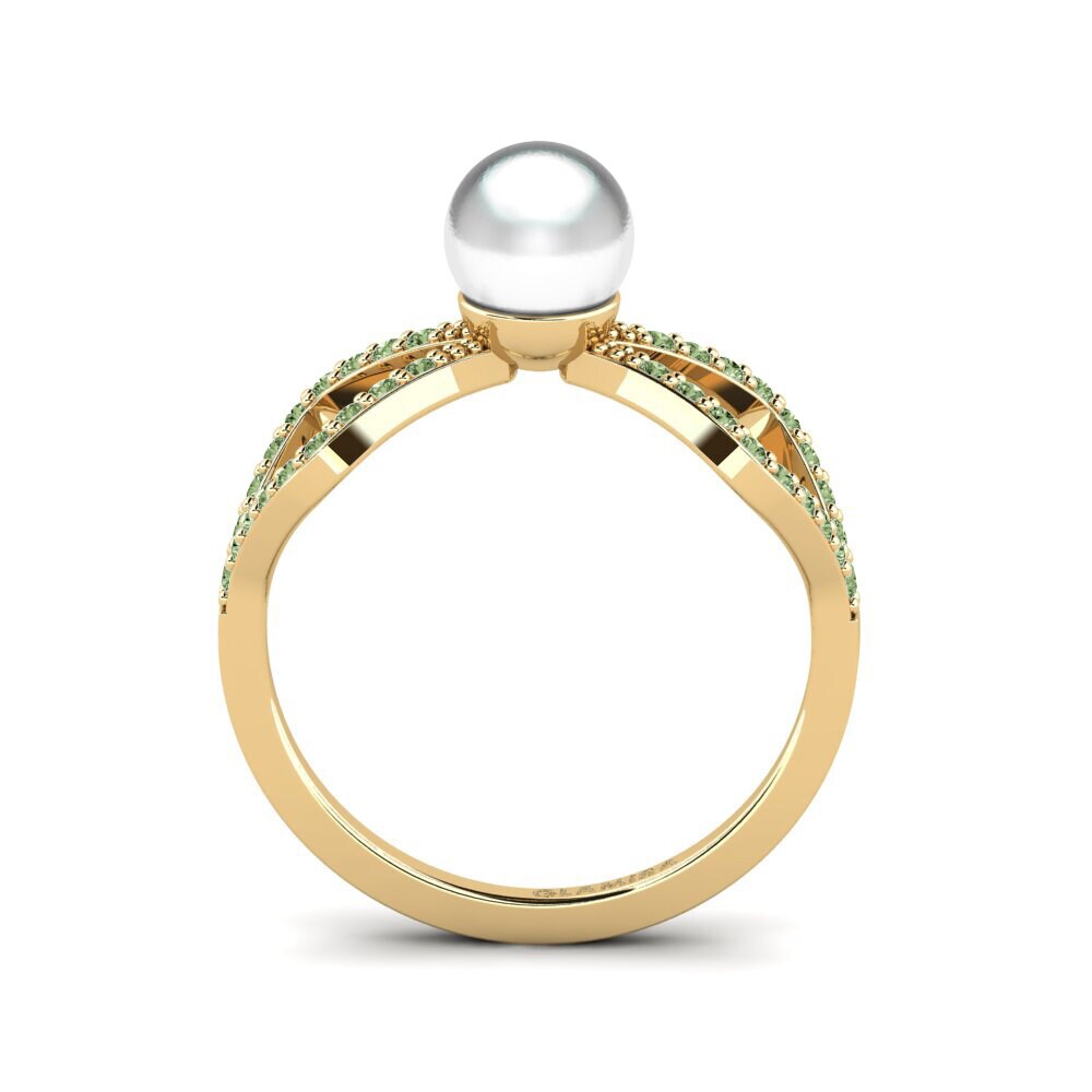 Green Diamond Ring Shanaia