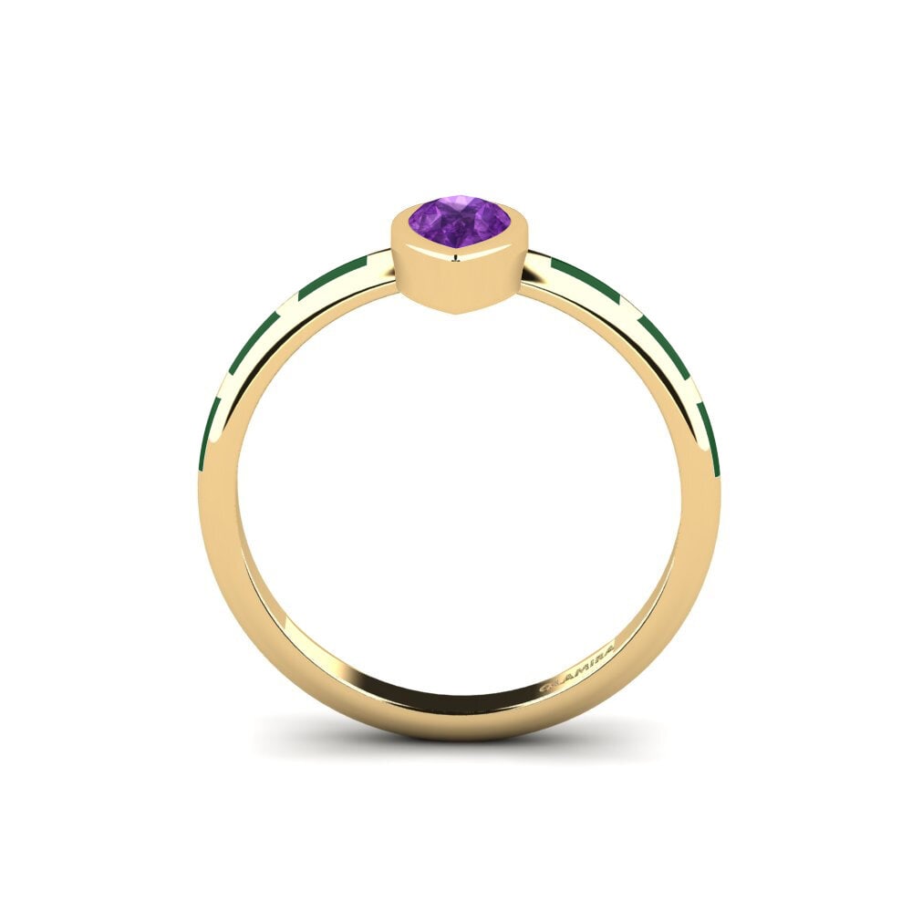 Amethyst Ring Stacial