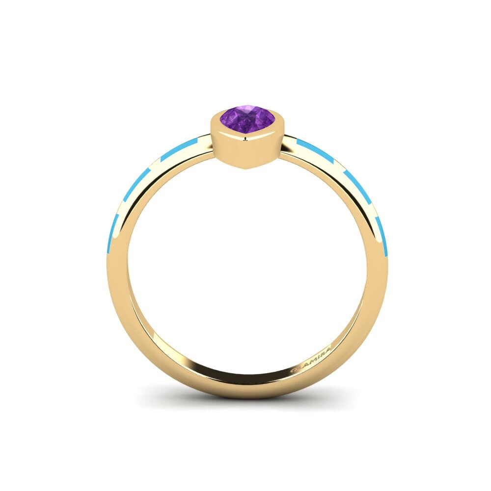Amethyst Ring Stacial