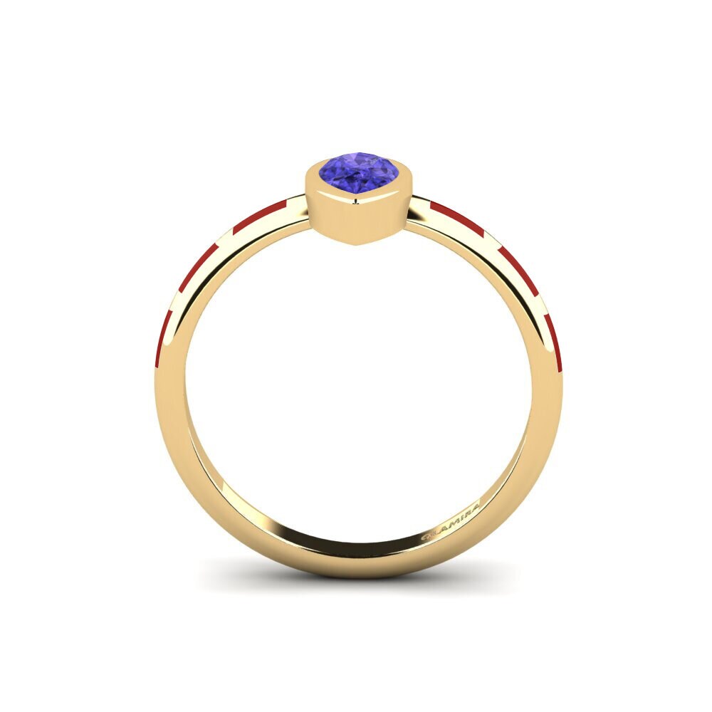Tansanit Ring Stacial