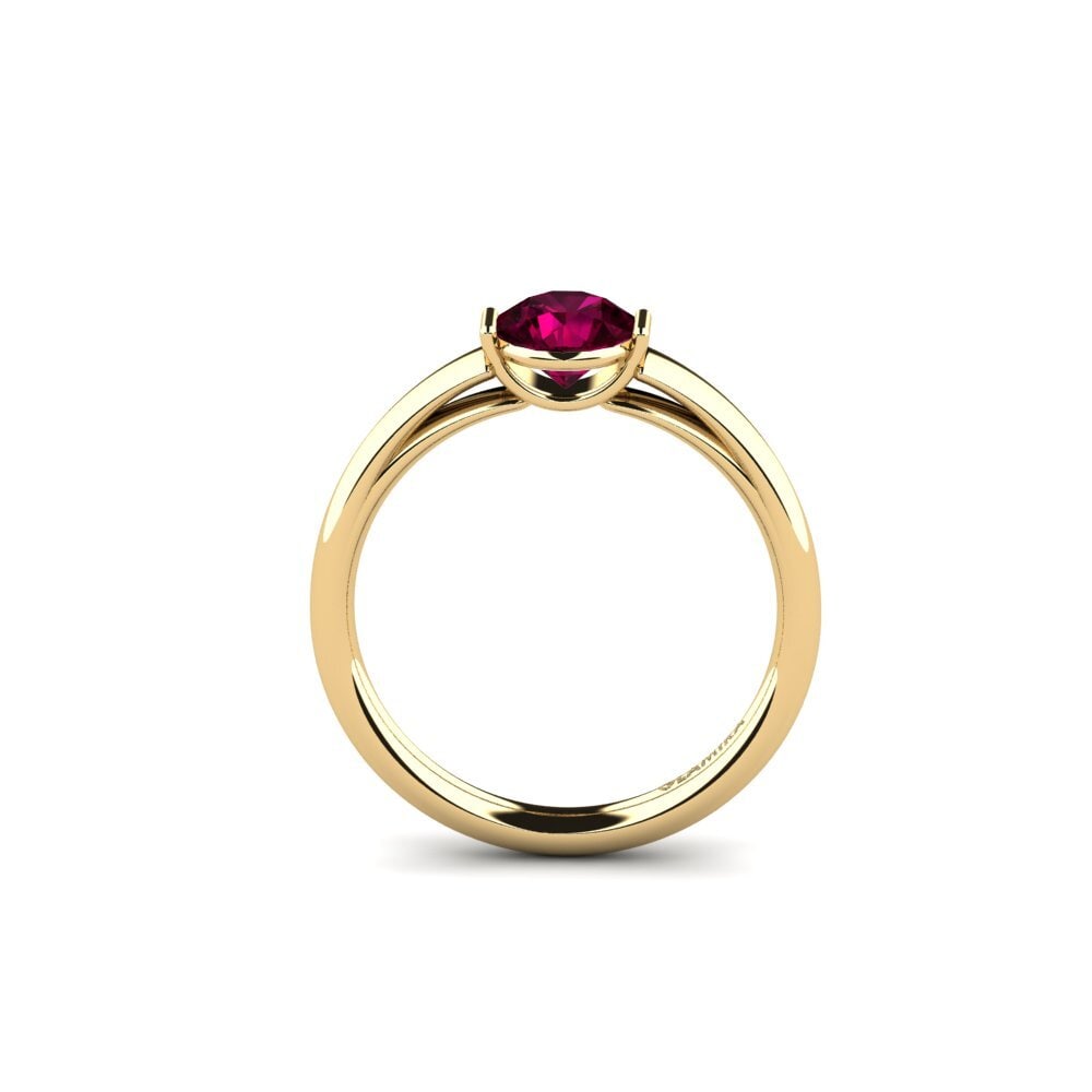 Granate Rhodolite Anillo de compromiso Onboy
