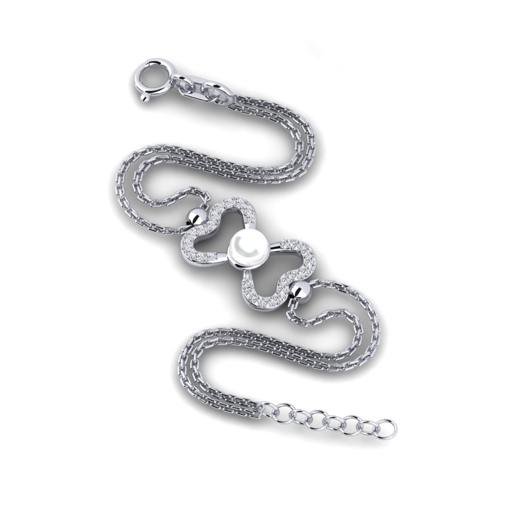 950 Platinum Lab Grown Diamond Women's Bracelet Eucca