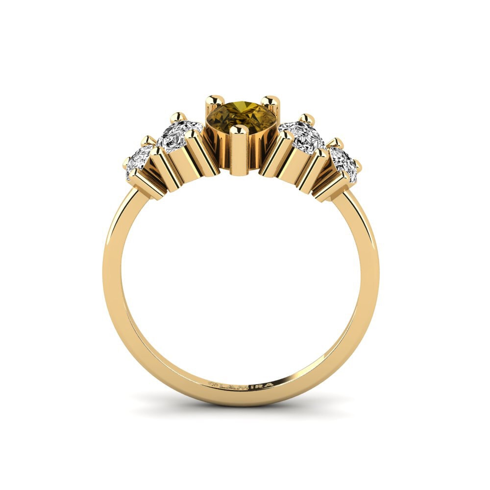 Brown Zircon SYLVIE Ring Drim