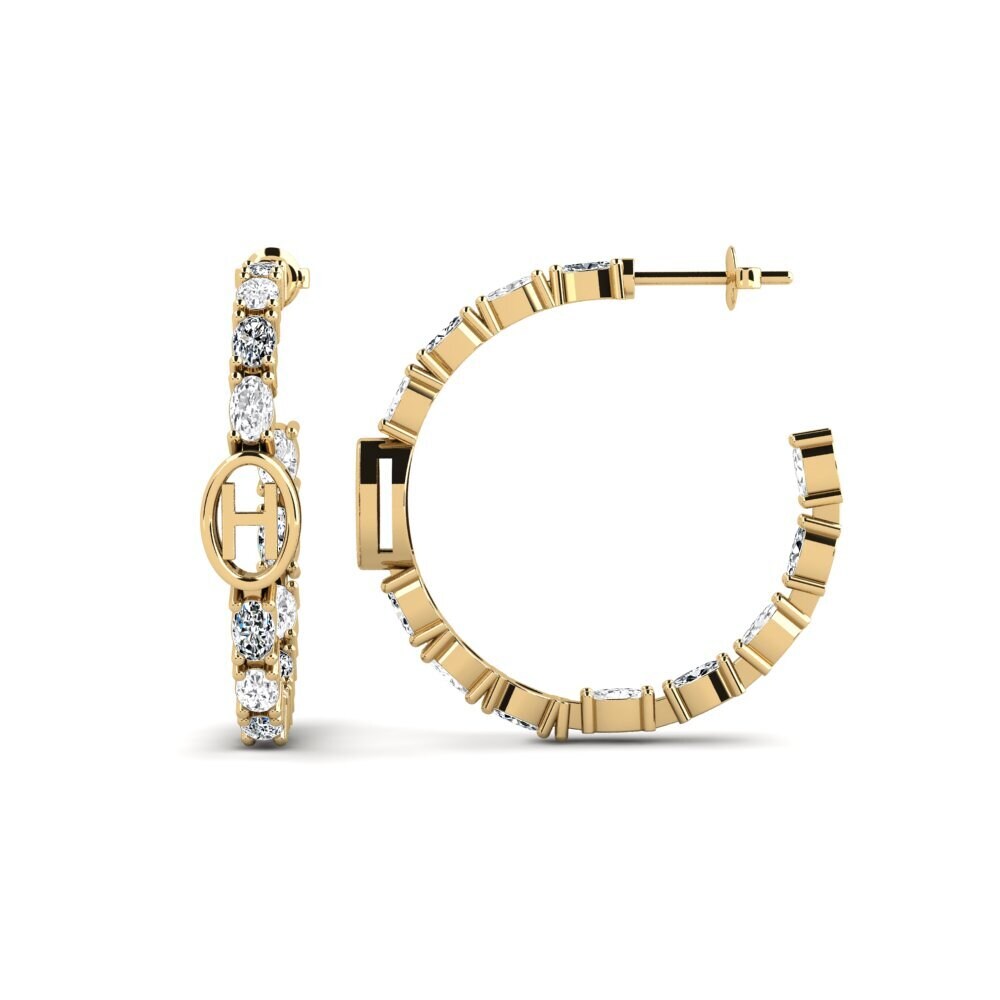Zirconia SYLVIE Earring Riyo - H