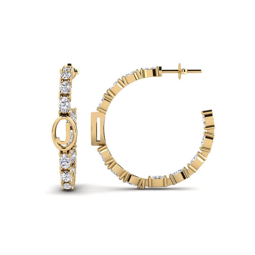 Diamond SYLVIE Earring Riyo - J