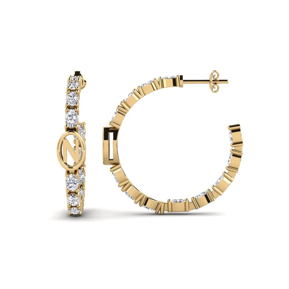 Diamond SYLVIE Earring Riyo - N