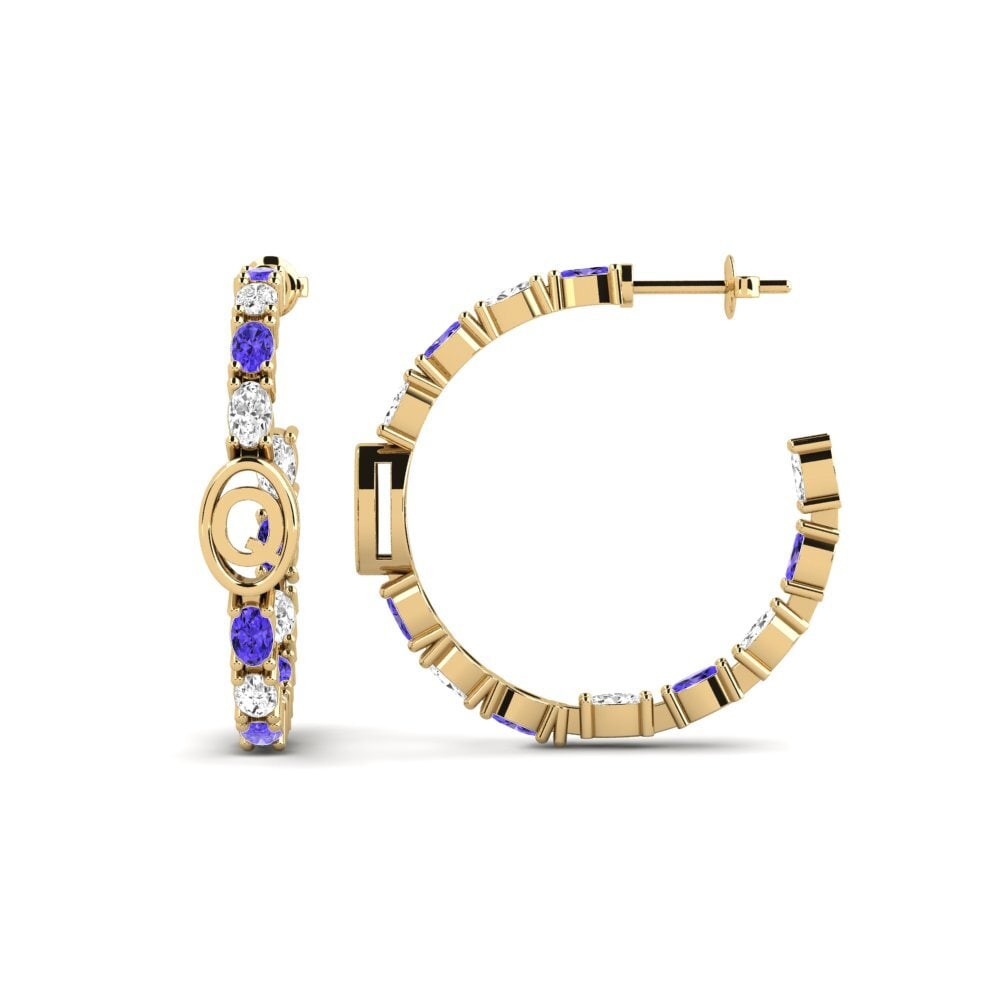 Tanzanite SYLVIE Earring Riyo - Q