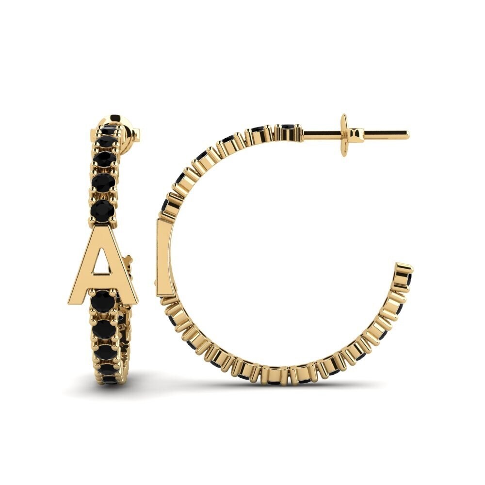 Black Onyx SYLVIE Earring Sereba - A