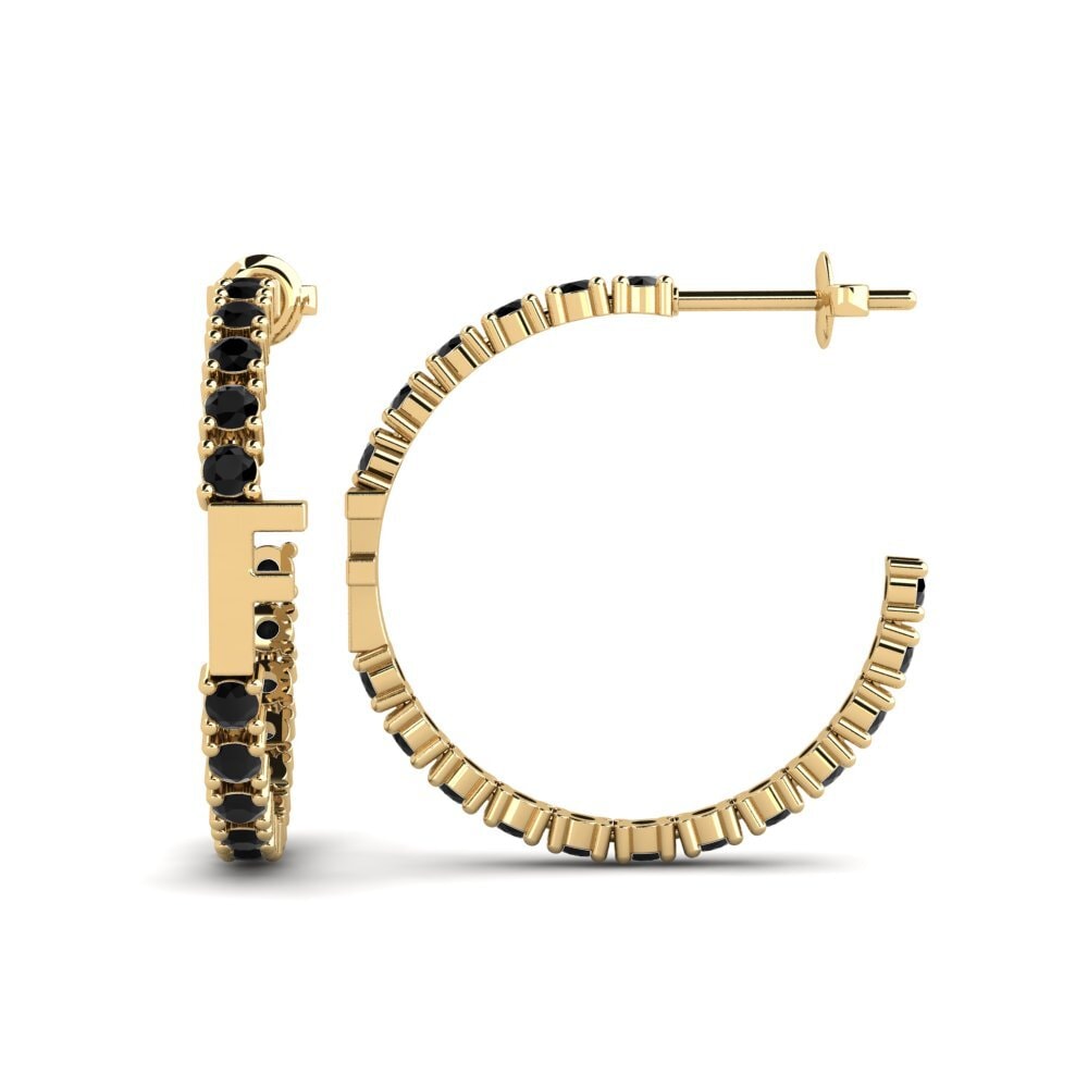 Black Onyx SYLVIE Earring Sereba - F
