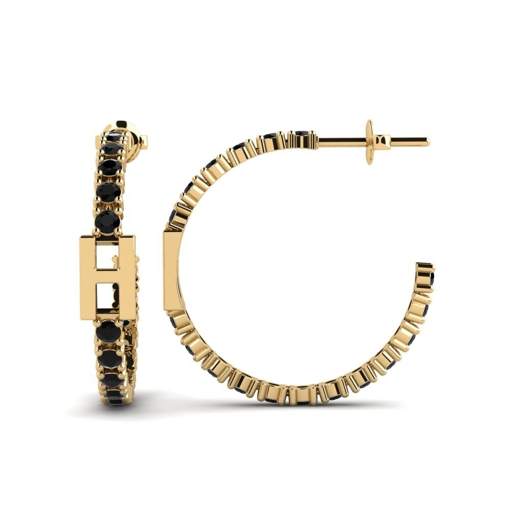 Black Onyx SYLVIE Earring Sereba - H