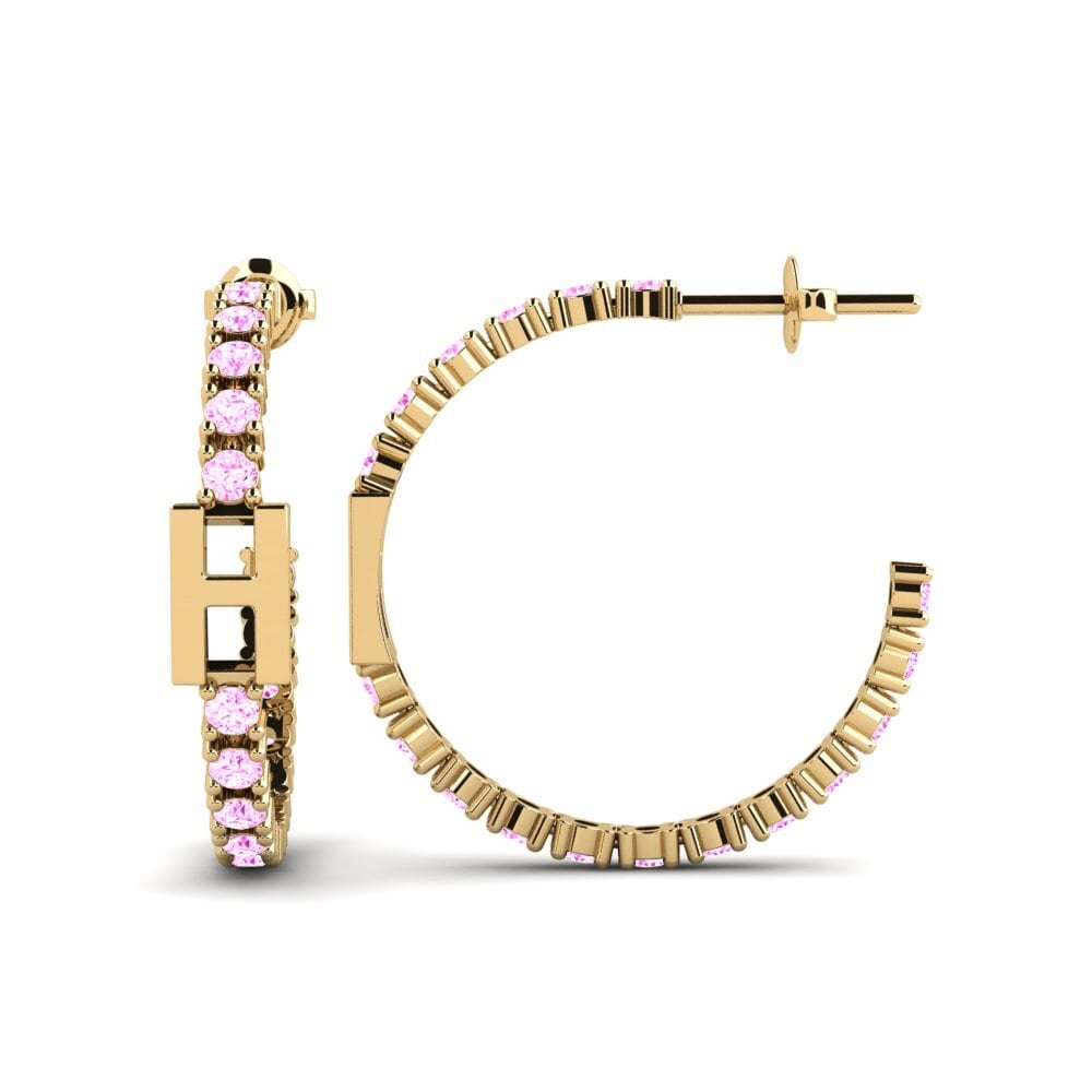 Pink Sapphire SYLVIE Earring Sereba - H