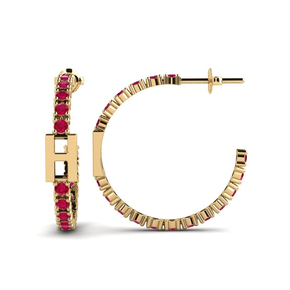 Ruby SYLVIE Earring Sereba - H