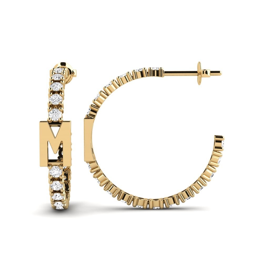 White sapphire SYLVIE Earring Sereba - M