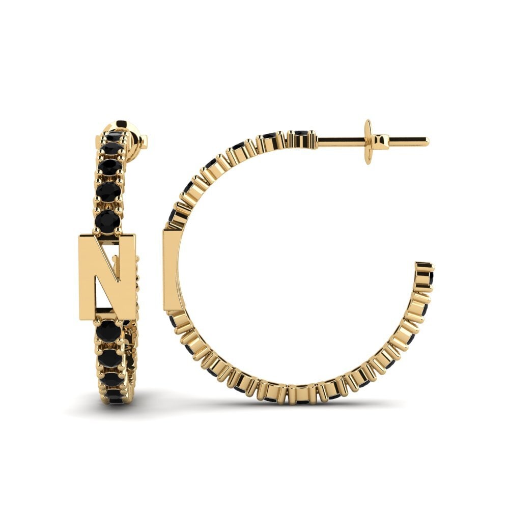Black Onyx SYLVIE Earring Sereba - N