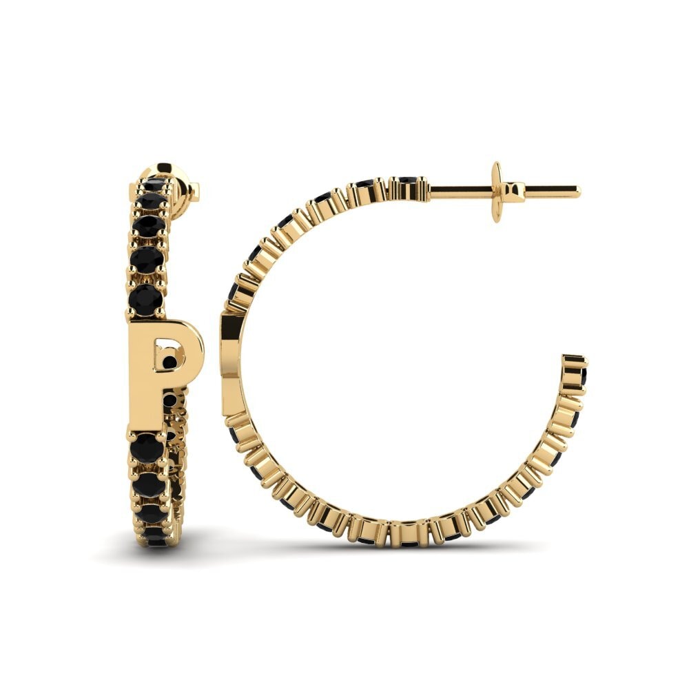 Black Onyx SYLVIE Earring Sereba - P