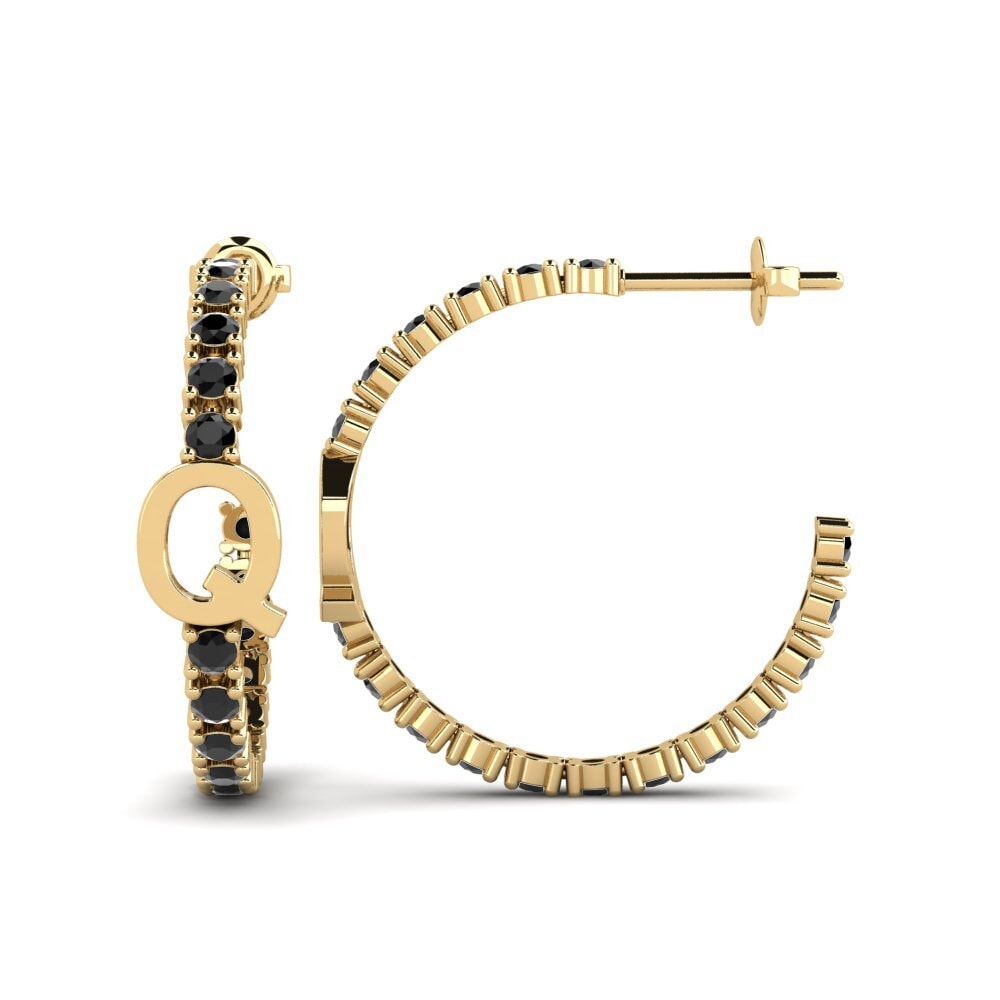 Black Onyx SYLVIE Earring Sereba - Q