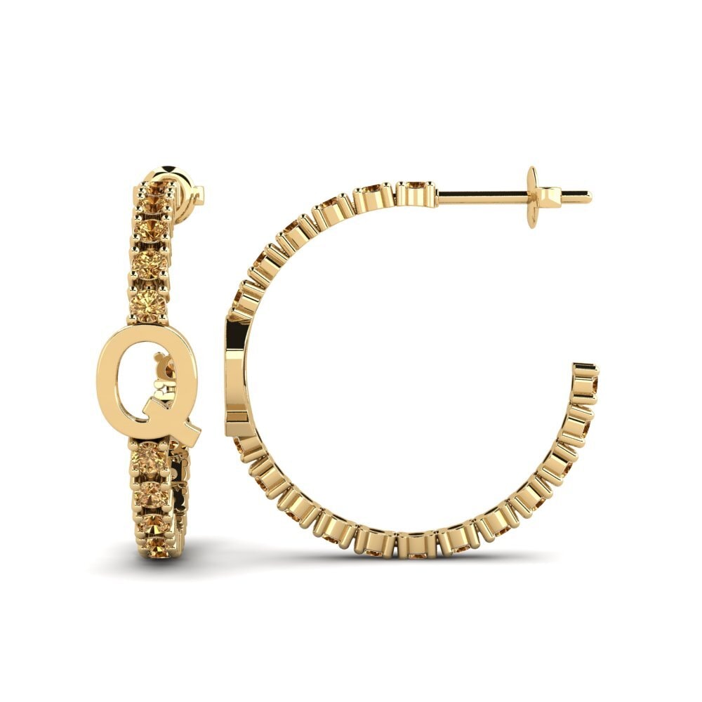 Brown Diamond SYLVIE Earring Sereba - Q