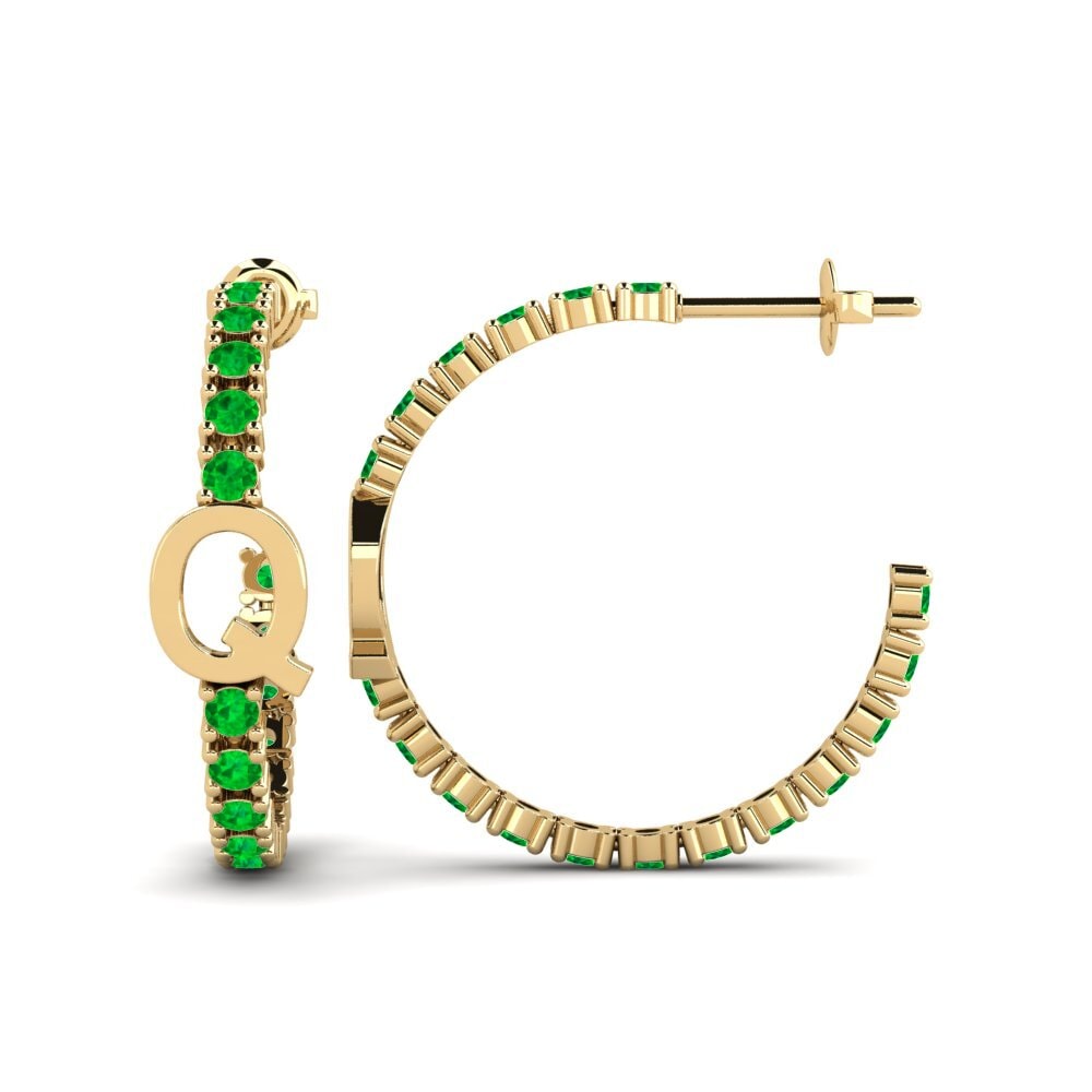 Emerald SYLVIE Earring Sereba - Q