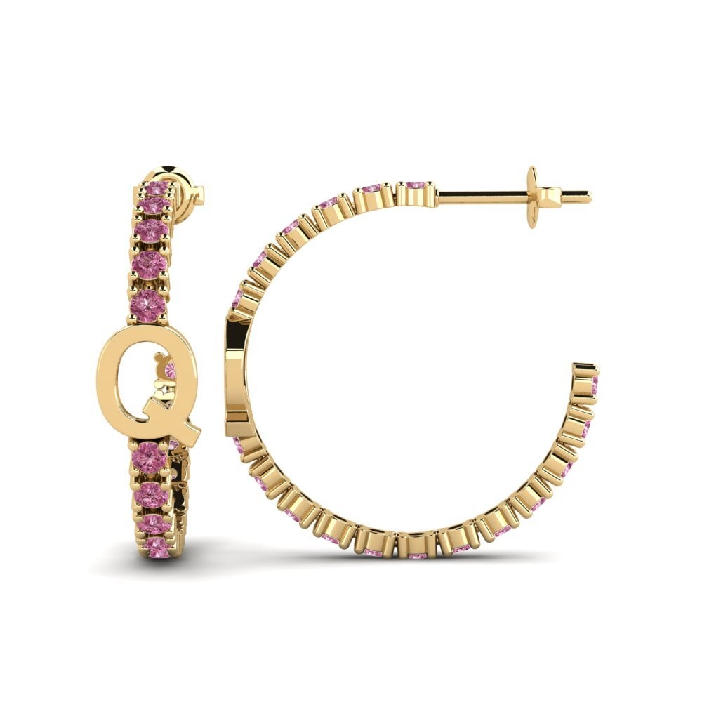 Rhodolite Garnet SYLVIE Earring Sereba - Q