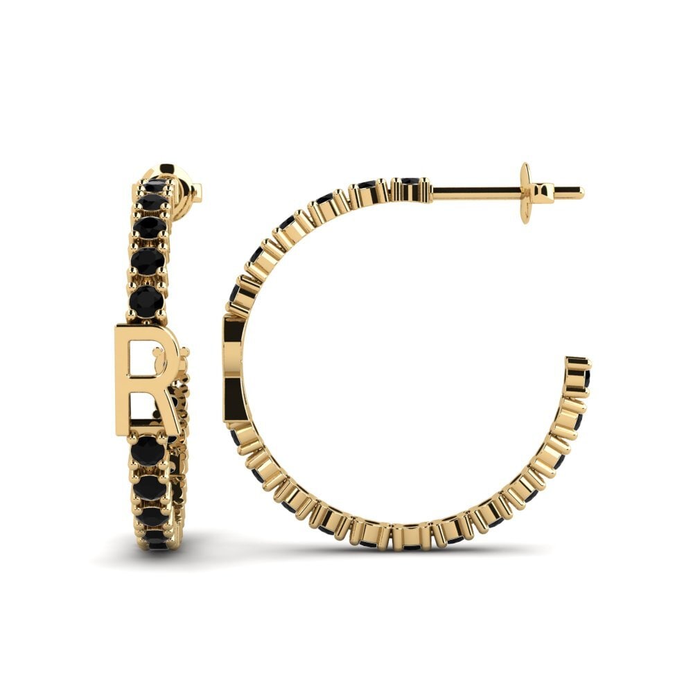 Black Onyx SYLVIE Earring Sereba - R