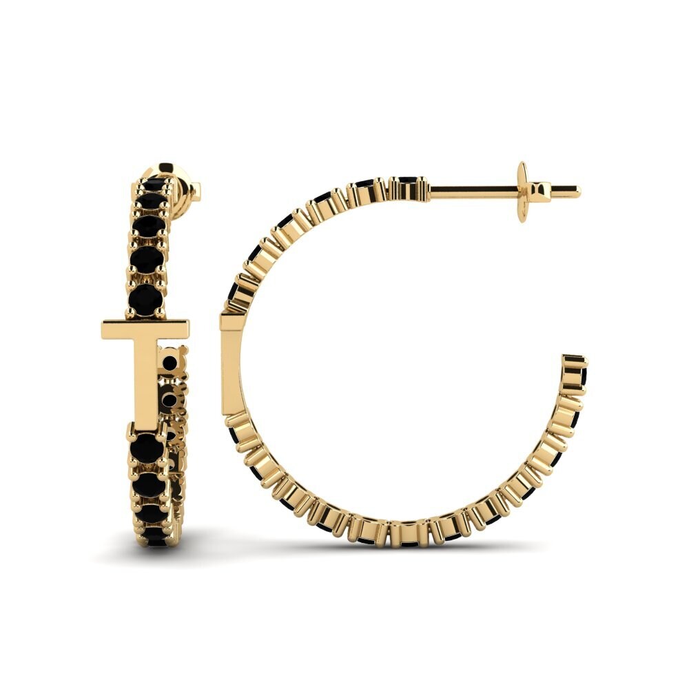 Black Diamond SYLVIE Earring Sereba - T